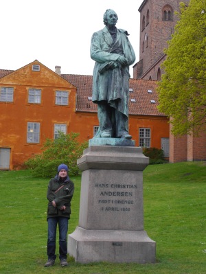 Two special men:  James and Hans Christian Anderson