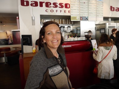 Walking tour coffee break