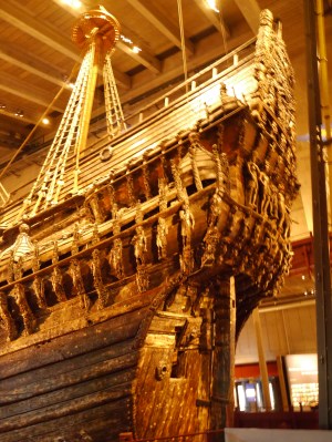 Very top heavy to keeled over on maiden voyage