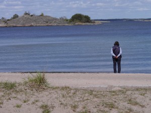 Our lunchtime Sandhamn beach