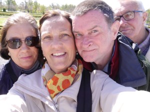 Right royal selfie ... Dad is just in the corner, my arms aint long enough