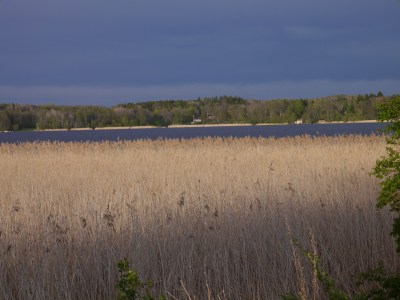 Sun setting over Lake Malaren