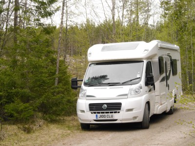 Lunch and unmentionables in the woods!