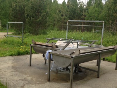 Carpet washing facilities