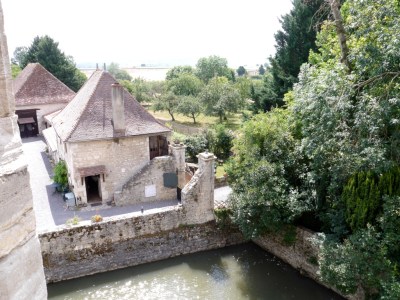Chateau with moat