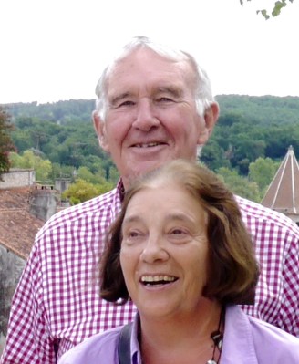 Both smiling at the same time ... a minor miracle