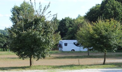 Our lonely but very peaceful pitch