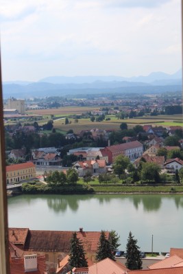 Views over the Drava river