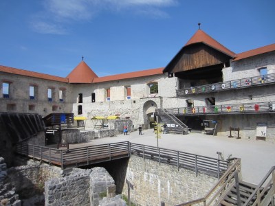 Used for markets, concerts etc. Mostly rebuilt as flattened in WW2