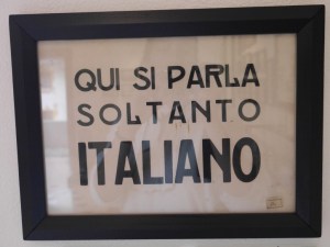 After a few months of Italian 'ownership' between World Wars, the populace were 'Italianised"!