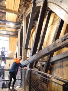 The Kamst - largest surviving wooden water wheel in Europe