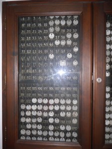 Each miner given a numbered token and told where to work, so if the token did not reappear at the end of the shift, hey knew where to look.