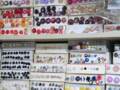 A proper haberdashers shop ... when I used to dressmaker, I had to go to London to get anything like the choice.