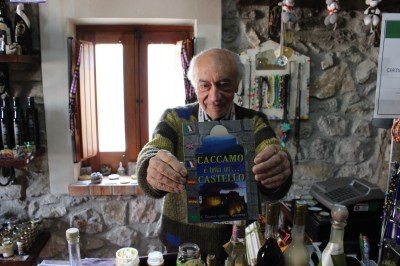 Charmingly proud of his town