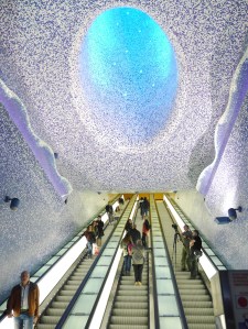 Toledo metro station in the Spanish quarter.