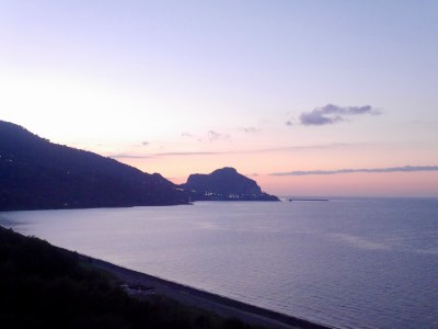 View across to Cefalu